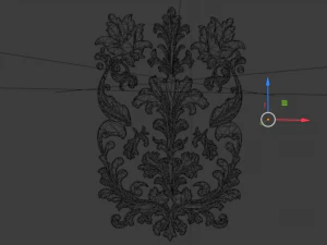 Classic decor ornament 41 3D Model