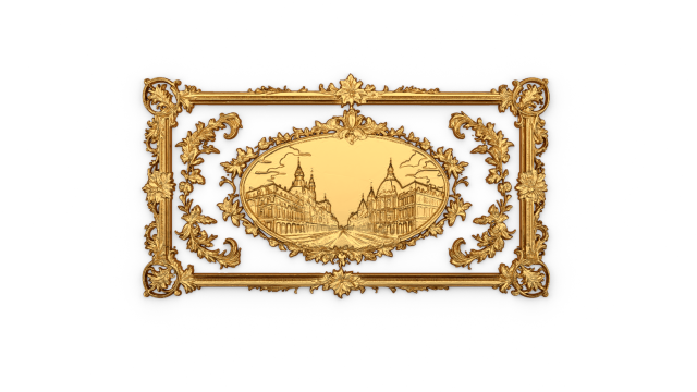Plaster decorative frame ornament 10 Model 3D .c4d .max .obj .3ds .fbx .stl .blend 