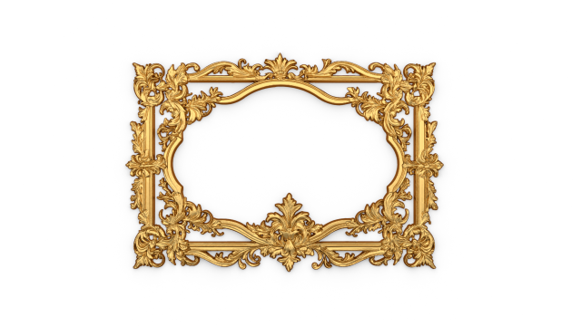 Plaster decorative frame ornament 12 3Dモデル .c4d .max .obj .3ds .fbx .stl .blend 