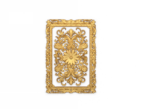 Classical door decor 01 3D Модель