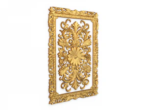 Classical door decor 01 3D Model