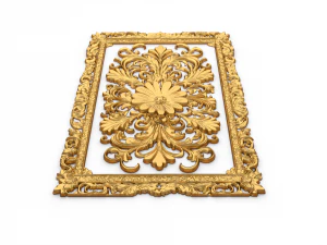 Classical door decor 01 3D Model