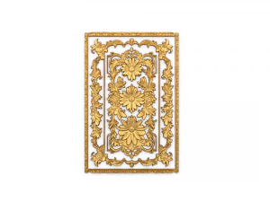 Decora&ccedil;&atilde;o de porta cl&aacute;ssica 03 Modelo 3D