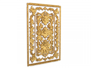Classical door decor 03 Modelo 3D