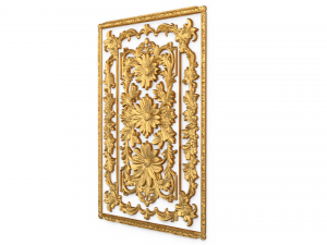 Classical door decor 03 Modelo 3D