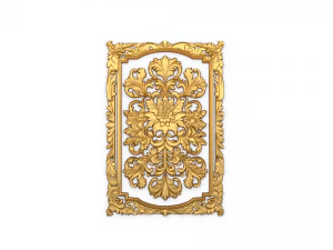 Classical door decor 04 3D Model