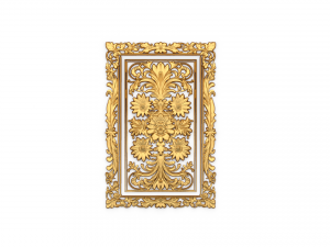 Classical door decor 04 3Dモデル