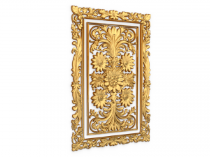 Classical door decor 04 Modèle 3D