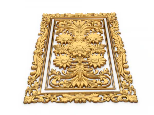 Classical door decor 04 3D Model