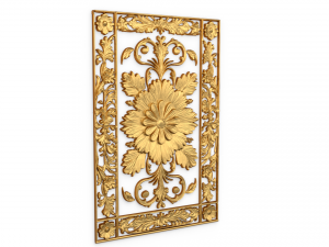 Classical door decor 05 3Dモデル