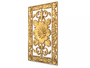 Classical door decor 05 3Dモデル