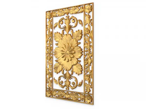 Klassiek deurdecor 05 3D Model