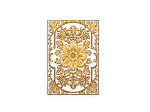 Classical door decor 06 3D Модель