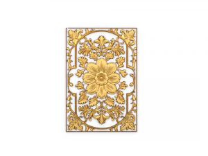 古典门饰06 3D 模型