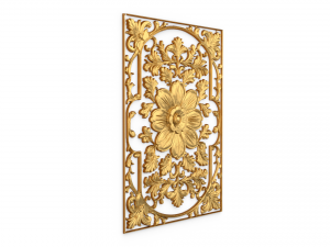 Classical door decor 06 3Dモデル