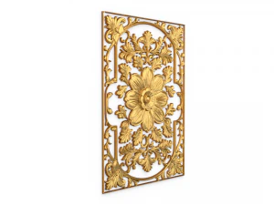 Classical door decor 06 3D Model