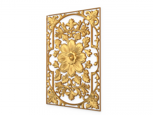 Classical door decor 06 3Dモデル
