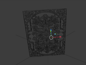 Classical door decor 06 3Dモデル