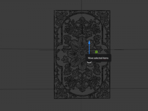 Classical door decor 06 3Dモデル