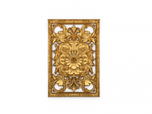 Classical door decor 07 3D Model