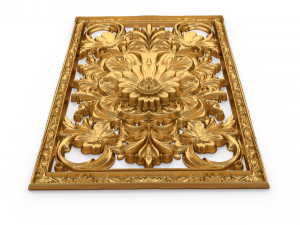 Classical door decor 07 Modelo 3D