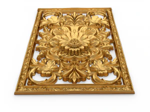Classical door decor 07 3D Model