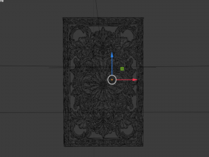 Classical door decor 07 Modelo 3D
