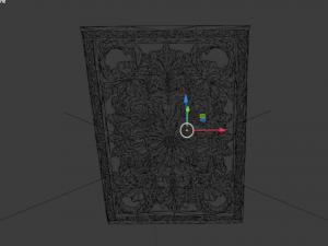 Classical door decor 07 Modelo 3D