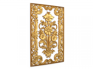 Classical door decor 08 3D Модель
