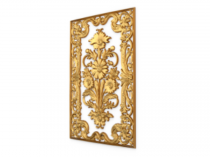 Classical door decor 08 3D Модель
