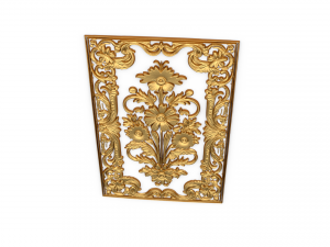 Classical door decor 08 3D Модель