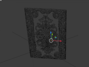 Classical door decor 08 3D Модель