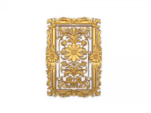 Decorazione porta classica 10 Modello 3D