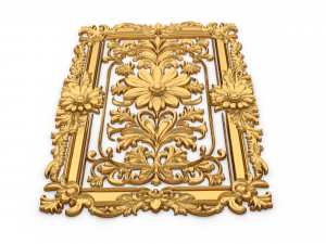 Classical door decor 10 3D 모델