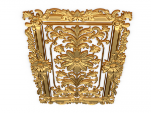 Classical door decor 10 3D 모델