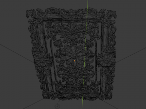 Classical door decor 10 3D 모델