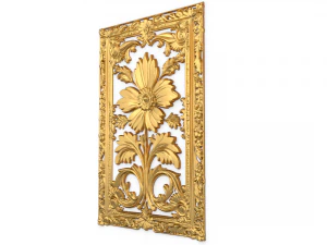 Classical door decor 11 3D Model