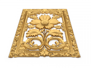 Classical door decor 11 Modello 3D