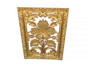 Classical door decor 11 Modello 3D