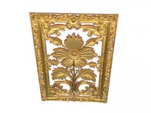 Classical door decor 11 3D Model