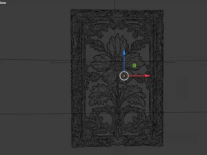 Classical door decor 11 3D Model