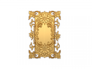 Classical door decor 12 Modelo 3D