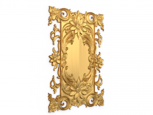 Classical door decor 12 3D Model