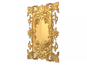 Classical door decor 12 3D Model