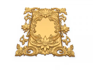 Classical door decor 12 3D Model