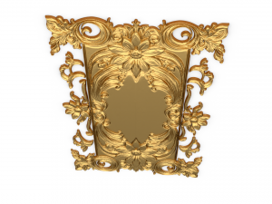Classical door decor 12 3D Model