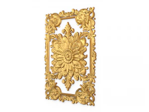 Klasik kapı dekoru 13 3D Model