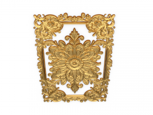 Classical door decor 13 Modèle 3D