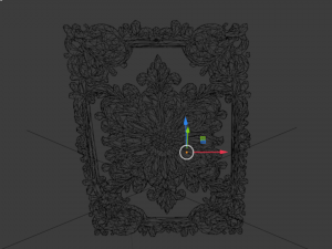 Classical door decor 13 Modèle 3D