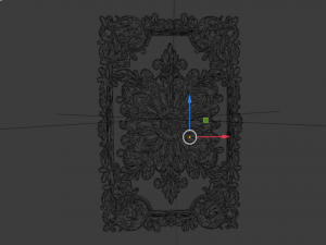 Classical door decor 13 Modèle 3D